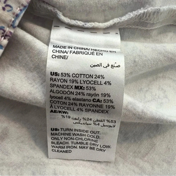 Chico’s women’s denim jeans top sz 2 US 12/14 - Picture 4 of 4